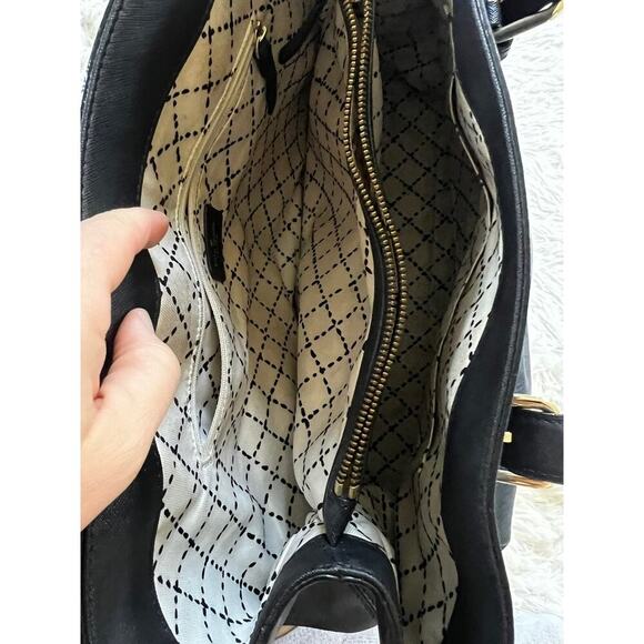 Kate Spade black leather tote bag - Picture 4 of 8